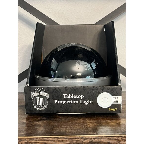 Haunted Mansion Tabletop Projection Light Spirit Halloween Disney New - Picture 1 of 3